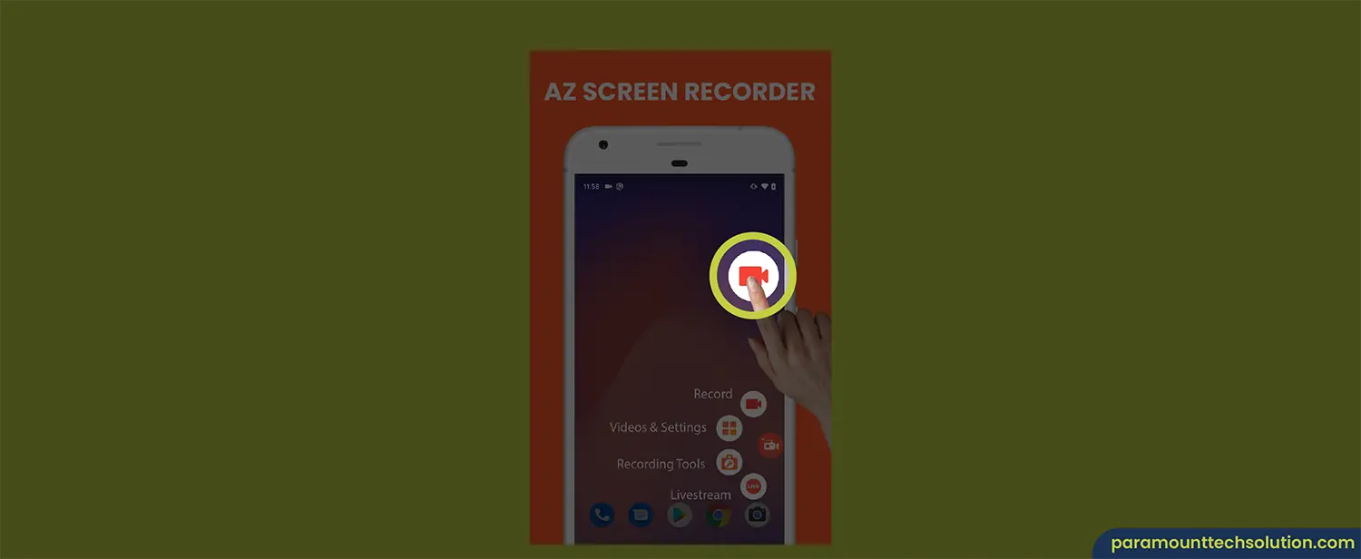 AZ Screen Recorder is the iOS screen recording software that can record your iphone screen and add music to it