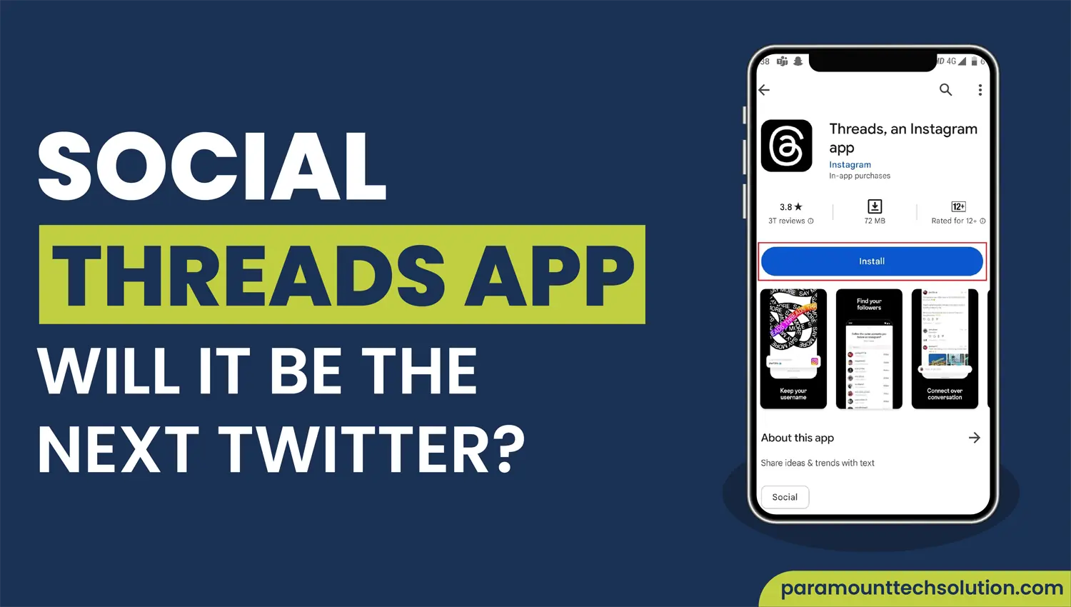 Social Threads app:  Will It Be the Next Twitter?