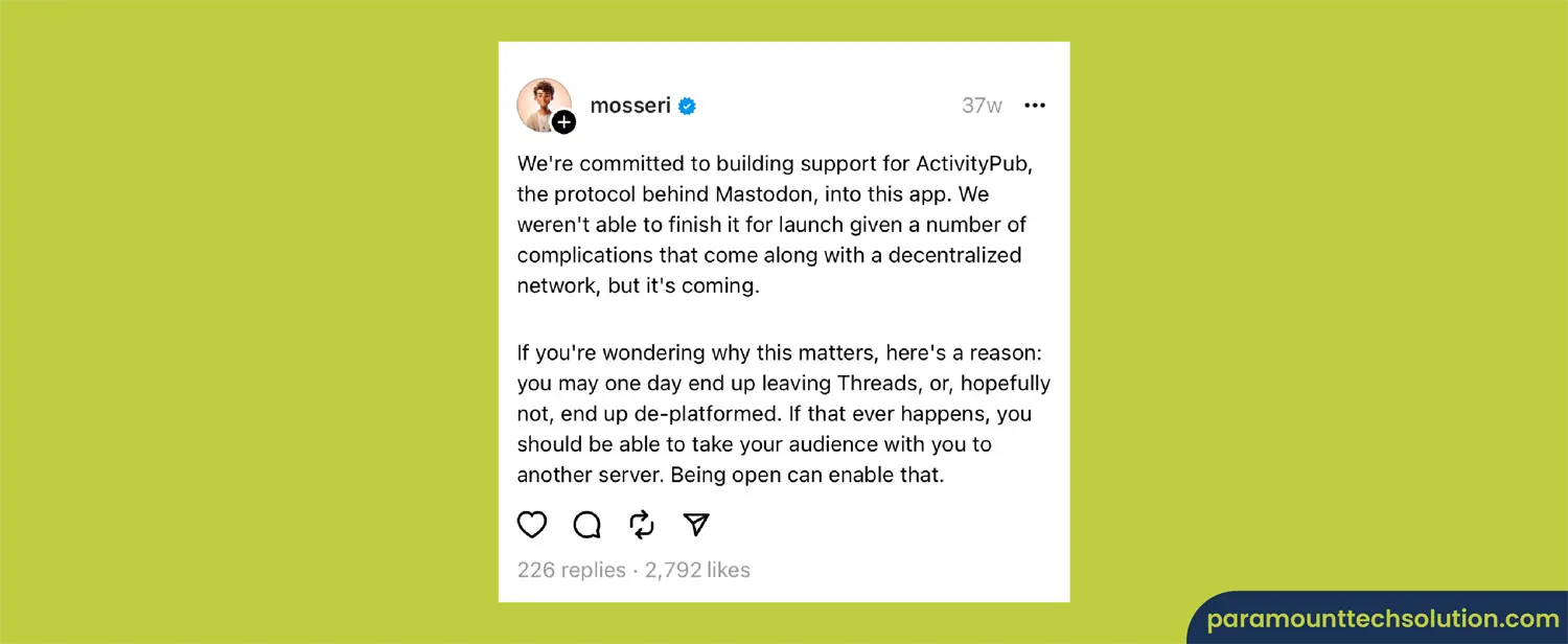 Meta Threads ActivityPub address real problem in current space