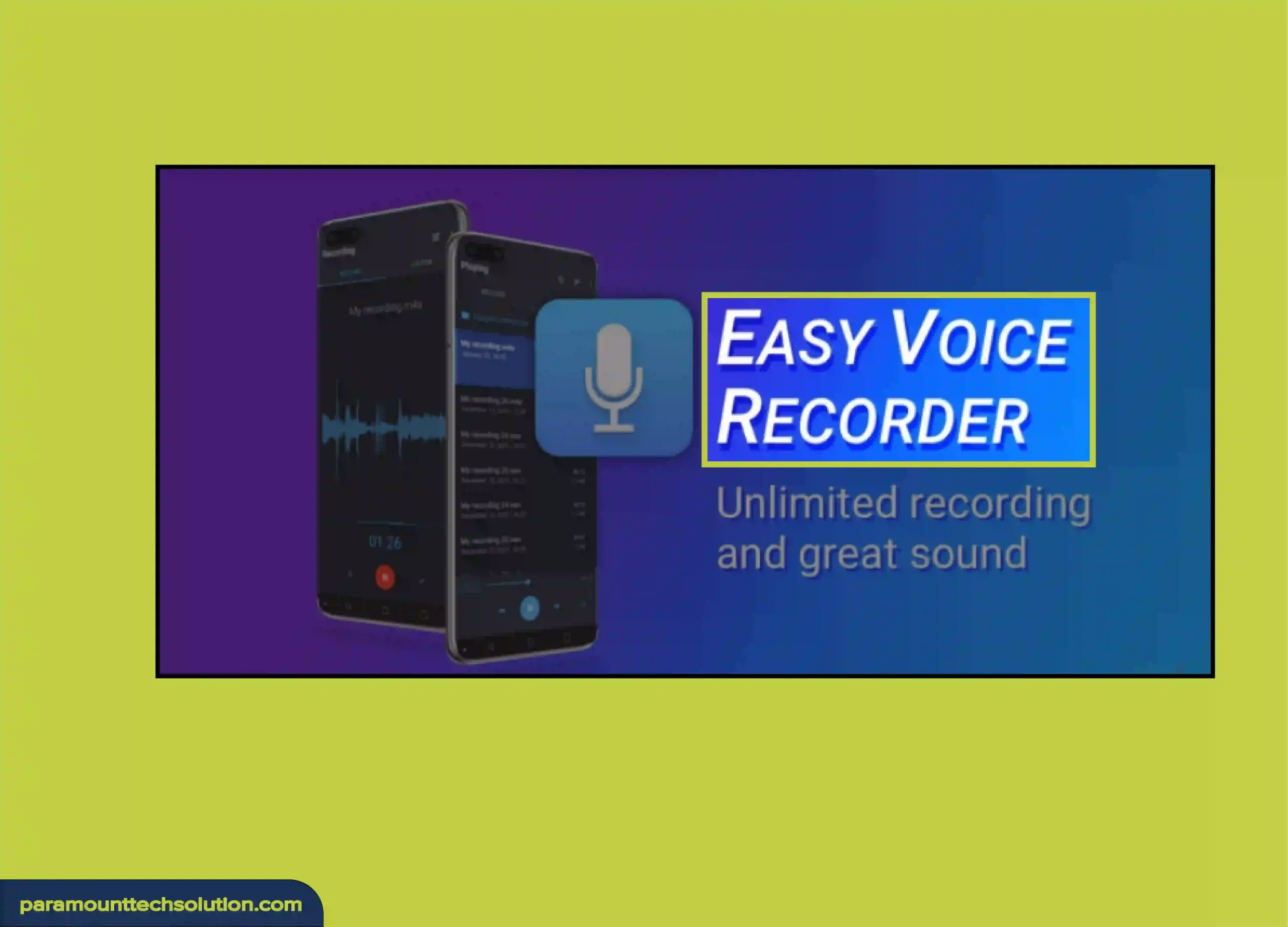 The Easy Voice Recorder App alternatives to Google Voice the TapeACall that record your incoming and outgoings calls for iphones