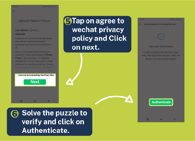 Wechat privacy policy