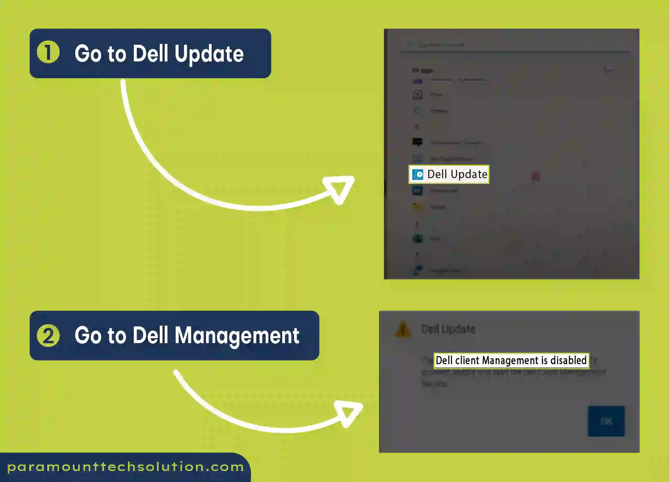 Dell Command Updater Application Not Working Correctly when occurs Dell command updater errors