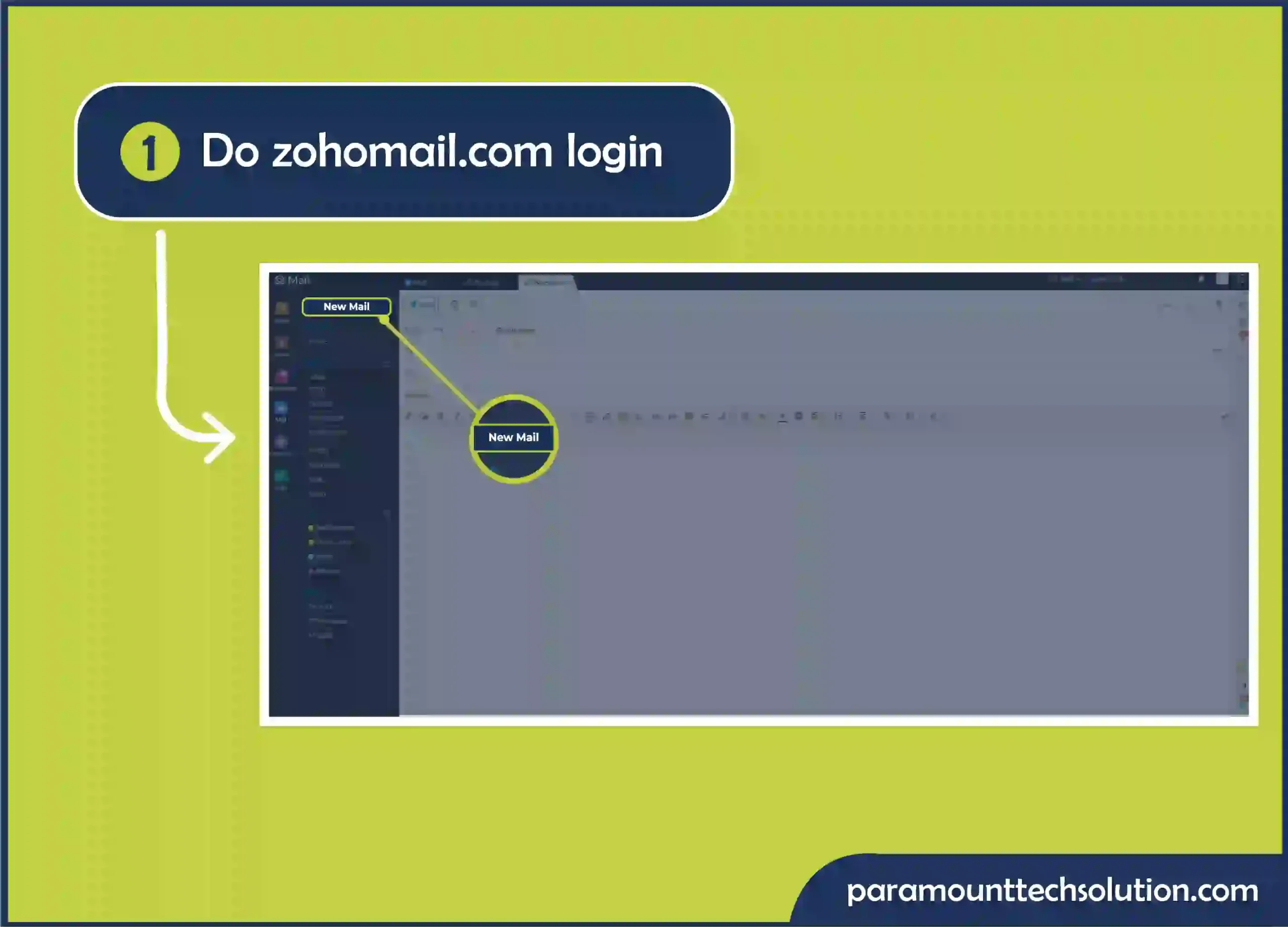 How to Find Out your Email ID in Zoho Mail? Step 1: Do zohomail.com login to open application