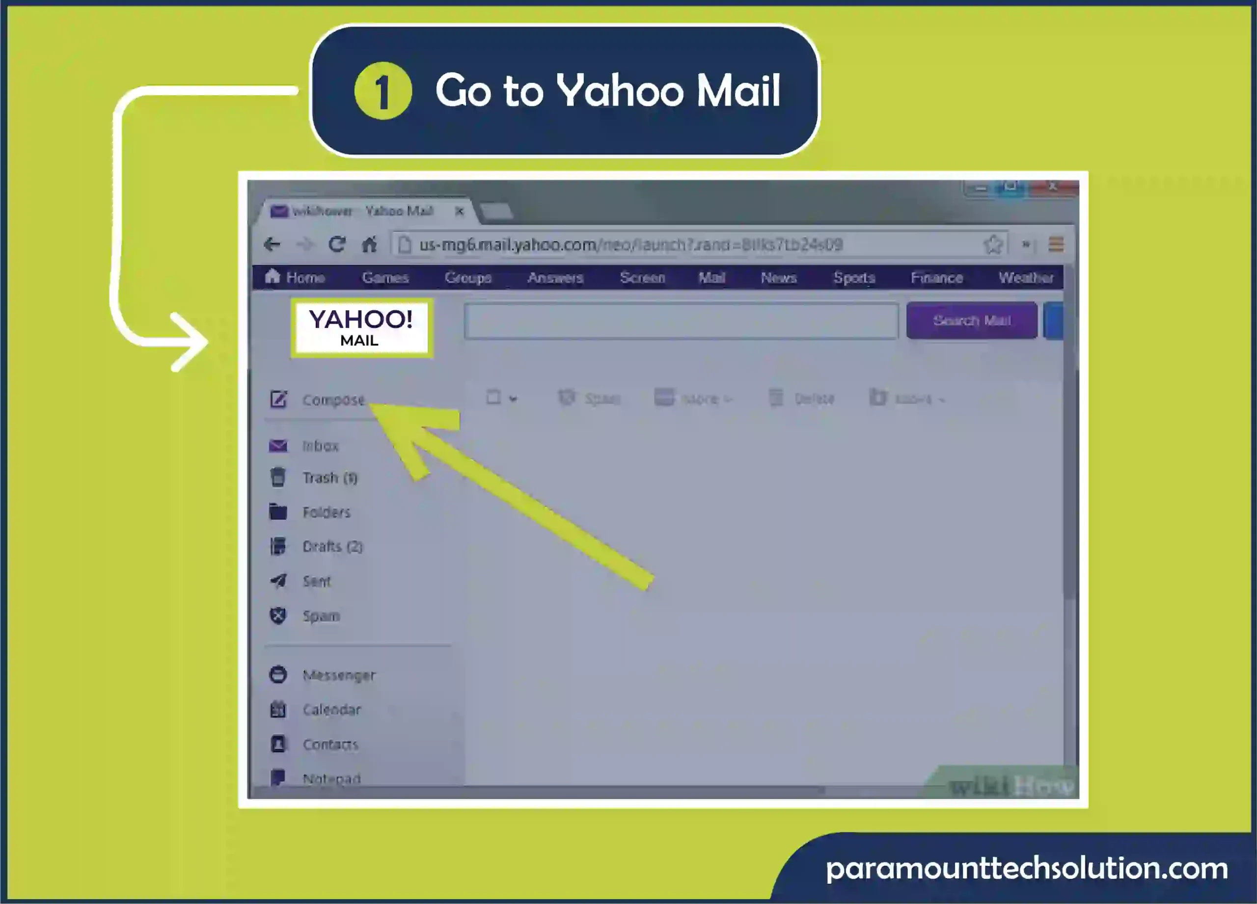 Find Yahoo Email Address by Name “my Yahoo emails” by choosing an email name. start with Step 1: Go to Yahoo Mail’s website.