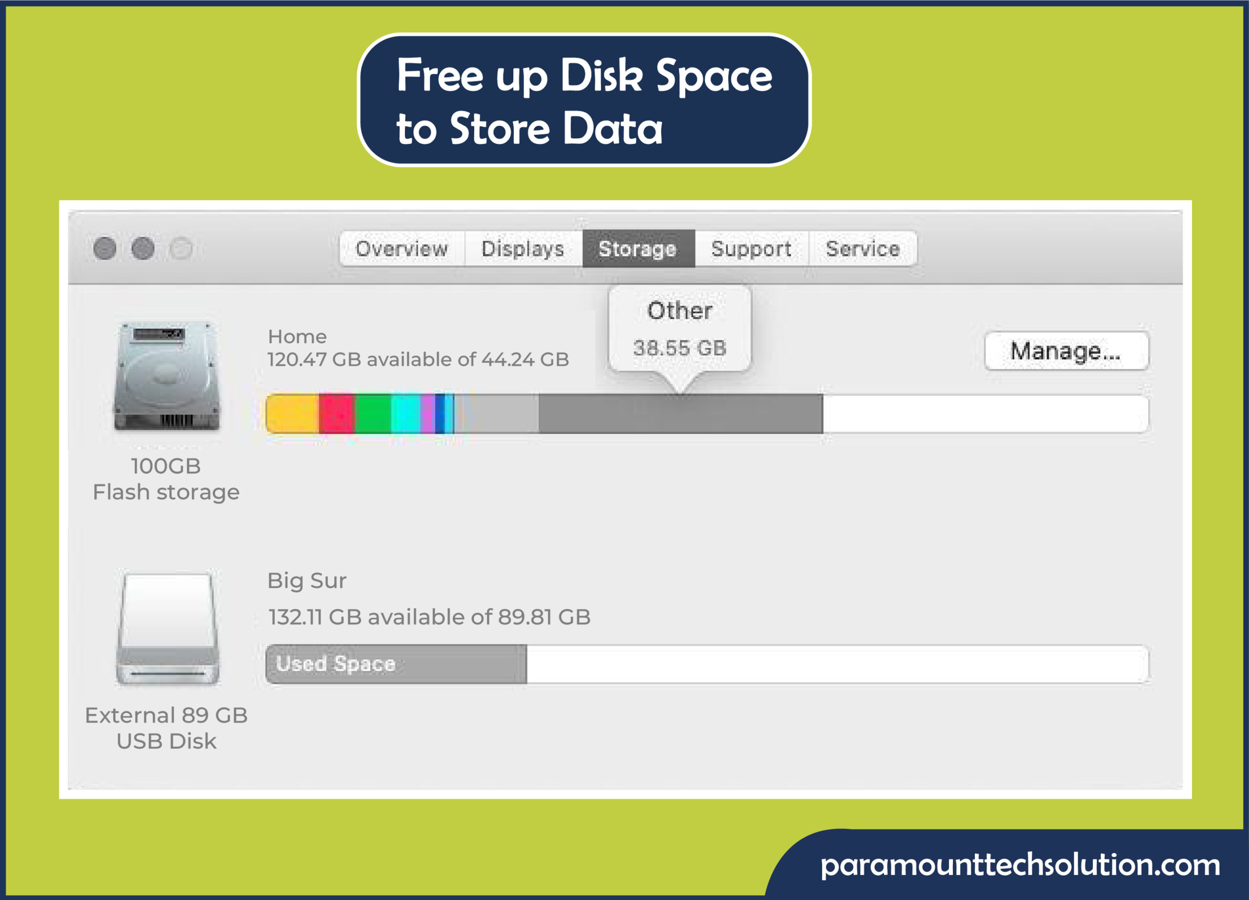 Free up some disk space