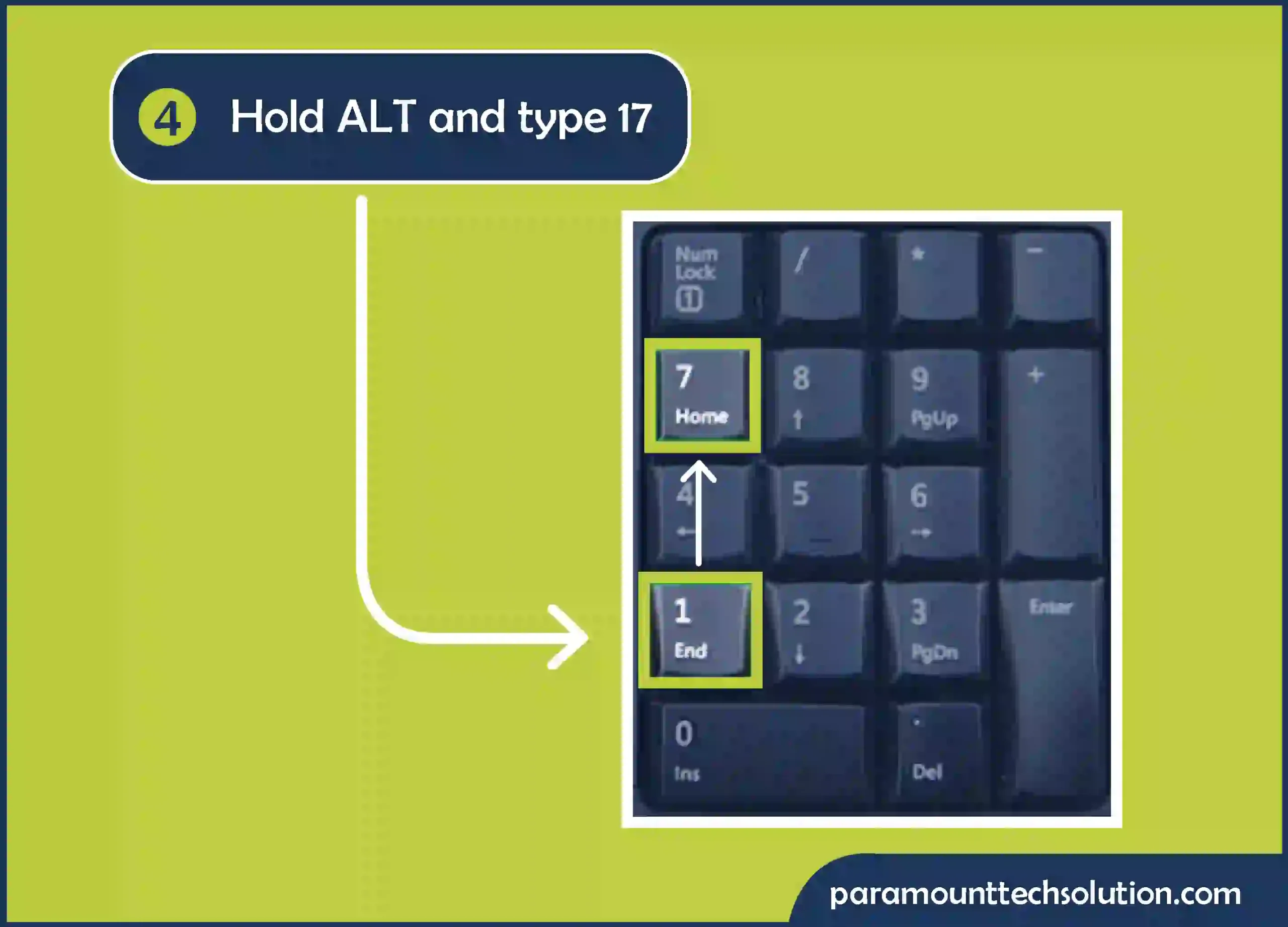 Hold ALT and type 17 for a filled leftward arrow