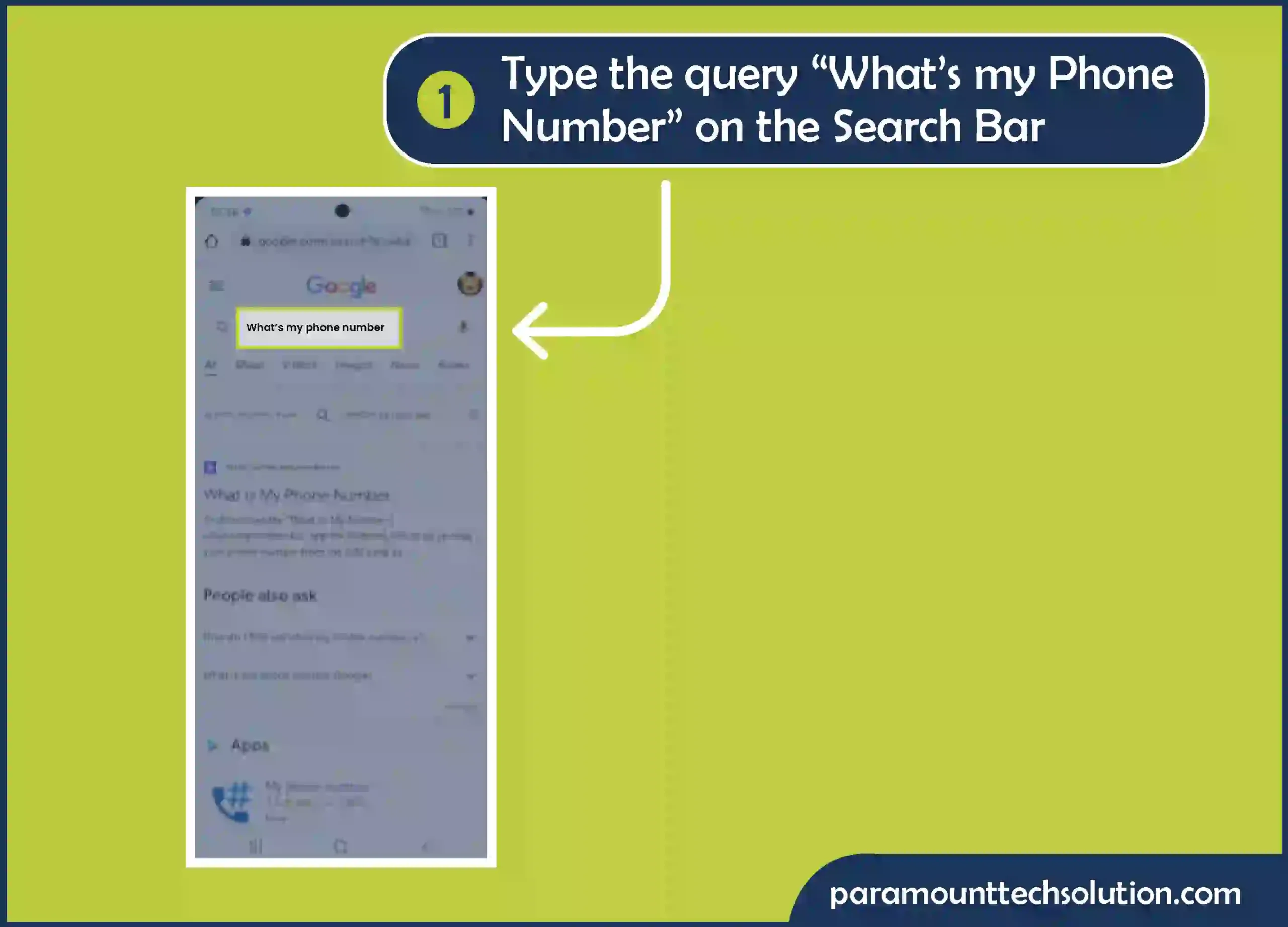 Method 2 how to check your own phone number using your search engine. Just follow these steps. type the query “What’s my phone number” on the search bar