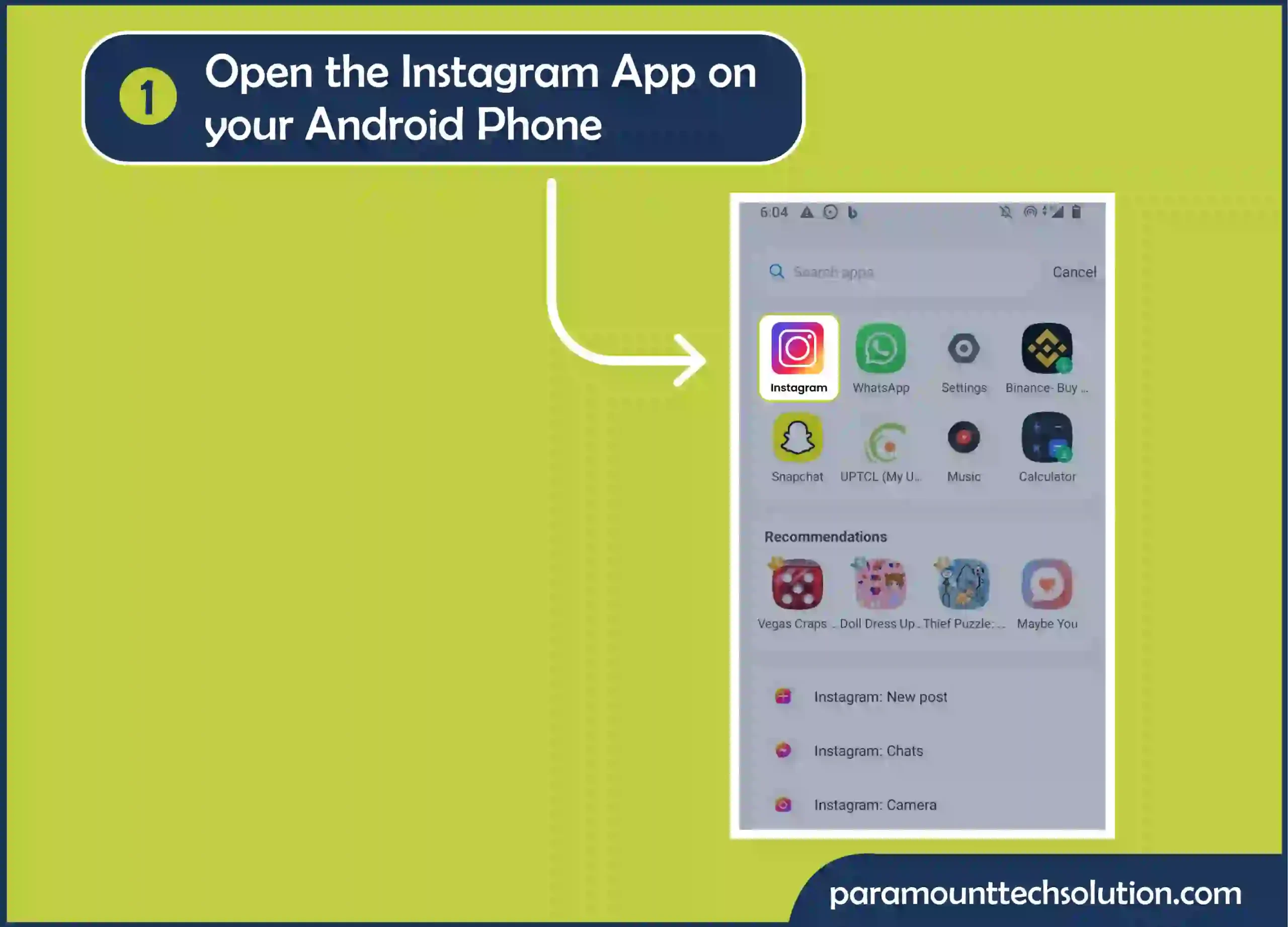 Pin an Instagram comment on android phone