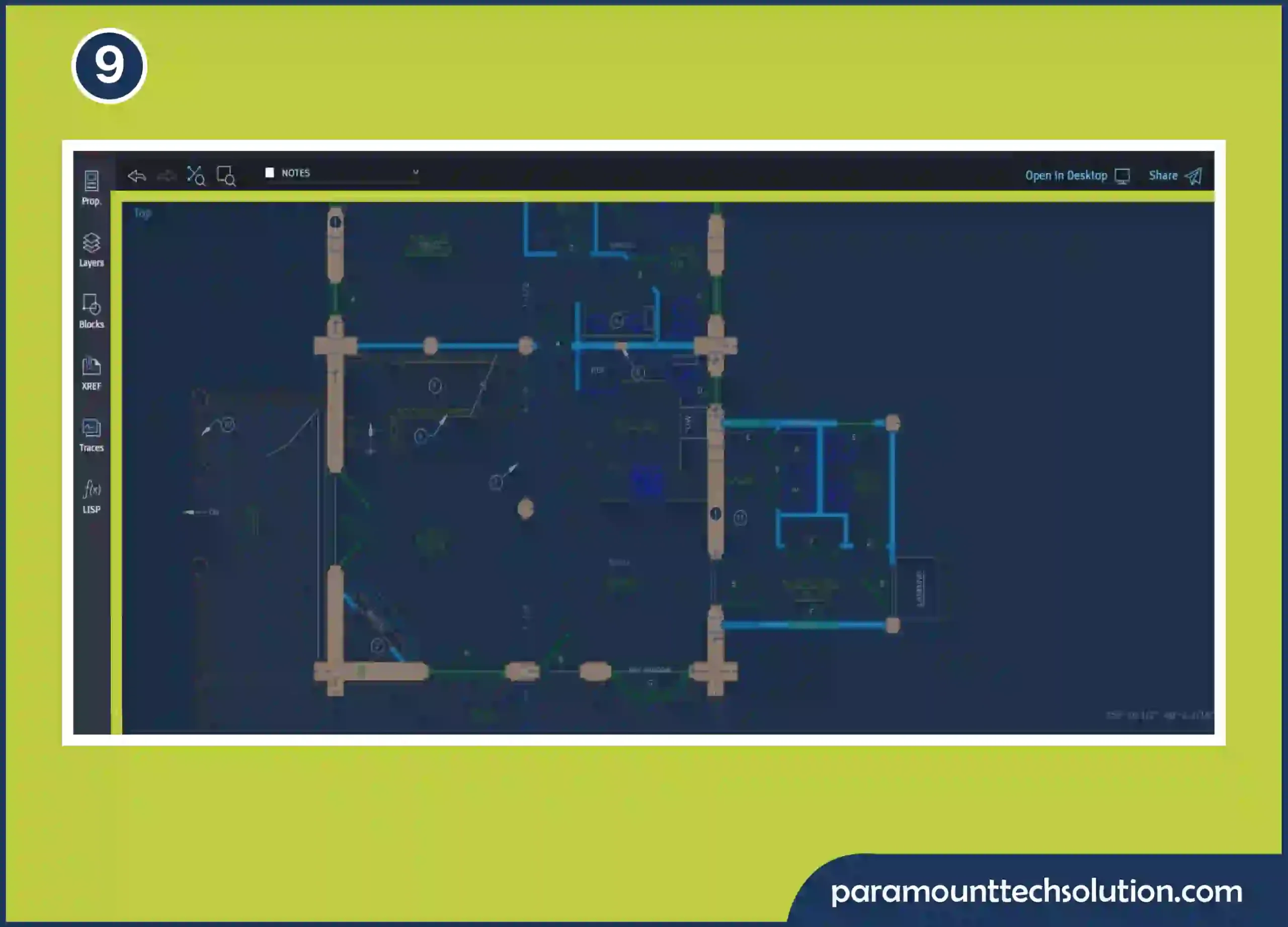 DWG app for iPad drawing with unique CAD drawing features